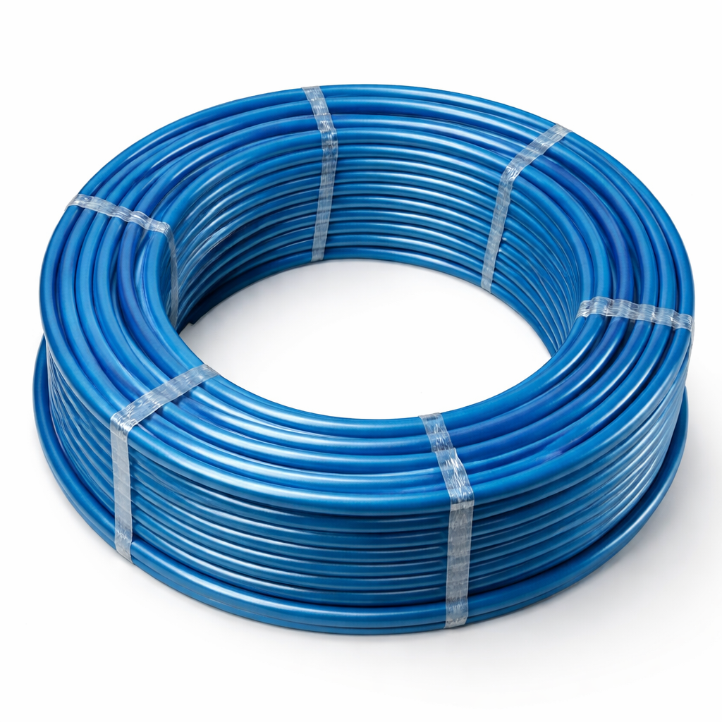 Țeavă de încălzire prin pardoseală X-Therm Premium (Germania, 600 m, albastră)